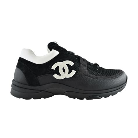 chanel black sneakers 2015|Chanel sneakers cost.